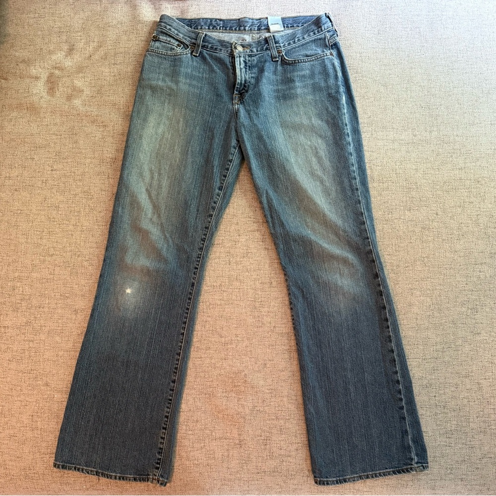Lucky Brand Blue Distressed Hem Jeans